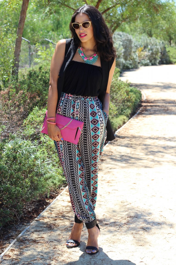 Hot Pink & Tribal | The Dressy Chick